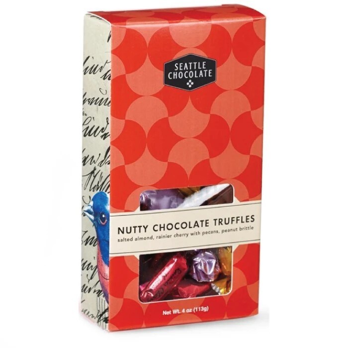 NUTTY CHOCOLATE TRUFFLE BOX